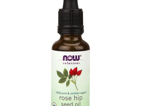 Rose Hip Seed Oil Certified Organic, 1 oz, NOW Foods Sale