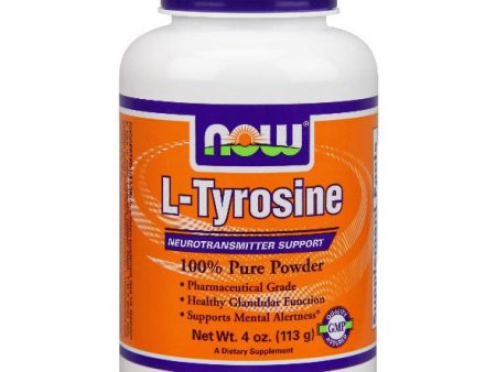 L-Tyrosine Powder 4 oz, NOW Foods Fashion