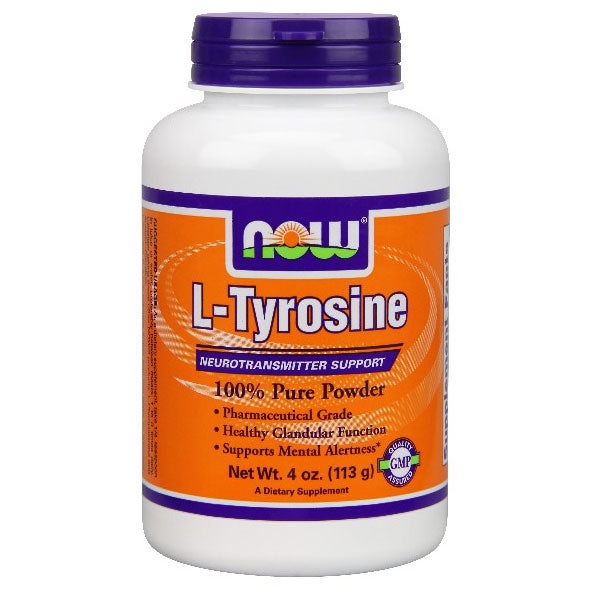 L-Tyrosine Powder 4 oz, NOW Foods Fashion