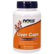 Liver Caps, Liver Extract with Eleuthero & Milk Thistle, 100 Capsules, NOW Foods Online Sale