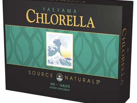 Yaeyama Chlorella 200 mg, Resealable Pouch, 300 Tablets, Source Naturals Sale