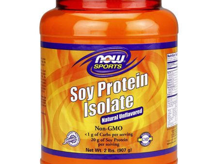 Soy Protein Isolate Powder, Non-GMO Unflavored, 2 lb, NOW Foods Fashion