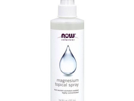 Magnesium Topical Spray, 8 oz, NOW Foods For Cheap