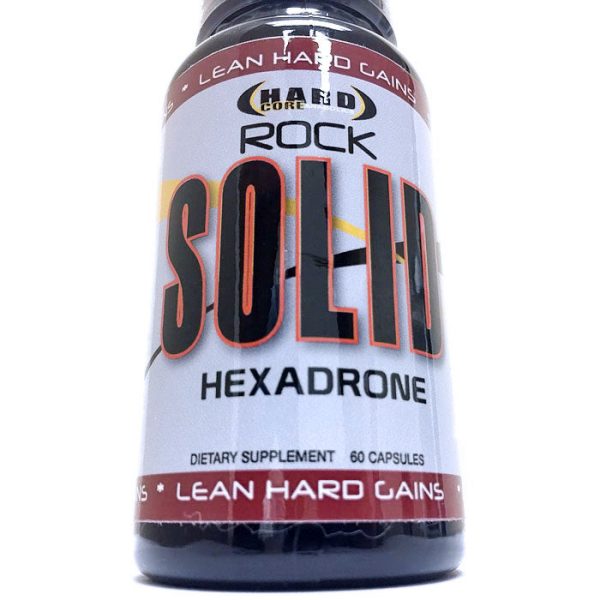 Rock Solid, Hexadrone, 60 Capsules, Hardcore Anabolics Online Sale