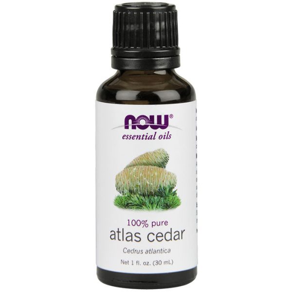 Atlas Cedar Oil, Essential Oil 1 oz, NOW Foods Online now