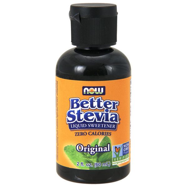 Better Stevia Liquid Sweetener - Original, 2 oz, NOW Foods For Sale