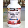 Kirkland Signature Calcium Citrate with Vitamin D, Magnesium & Zinc, 500 Tablets For Sale