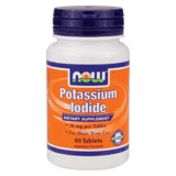 Potassium Iodide 30 mg, High Potency, 60 Tablets, NOW Foods Online Sale