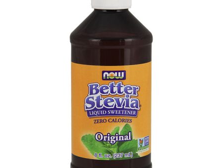 Better Stevia Liquid Sweetener - Original, Value Size, 8 oz, NOW Foods For Cheap