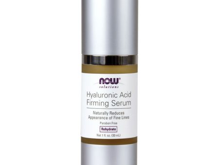 Hyaluronic Acid Firming Serum, 1 oz, NOW Foods For Sale