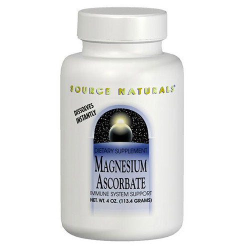 Magnesium Ascorbate Buffered C Crystals 8 oz from Source Naturals For Discount