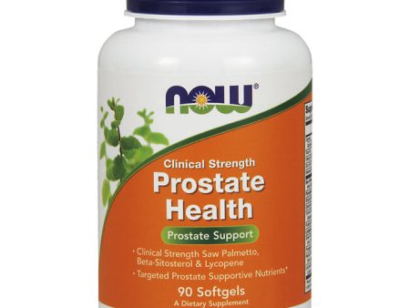 Prostate Health Clinical Strength, 90 Softgels, NOW Foods Discount