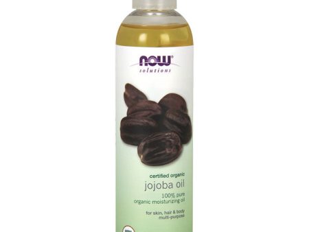 Jojoba Oil Organic, Multi-Purpose, 8 oz, NOW Foods Online Hot Sale