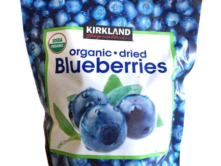 Kirkland Signature Organic Whole Dried Blueberries, 20 oz (567 g) Sale