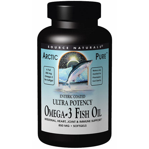 ArcticPure Ultra Fish Oil Enteric-Coated, 30 Softgels, Source Naturals Online now