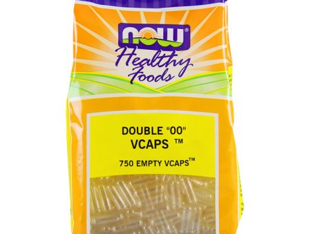 Empty Capsules Vegetarian - Double 00, Value Size, 750 Veg Capsules, NOW Foods Fashion