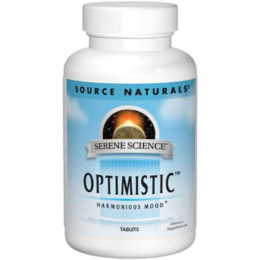 Serene Science Optimistic, Mood Health Supplement, 60 Tablets, Source Naturals Online Hot Sale