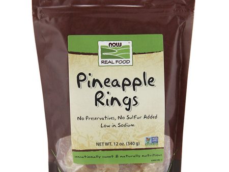 Pineapple Rings, 12 oz, NOW Foods Fashion