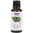 Lavender Tea Tree Oil, 1 oz, NOW Foods Online now