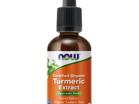 Turmeric Extract Liquid, Organic, 2 oz (59 ml), NOW Foods Sale