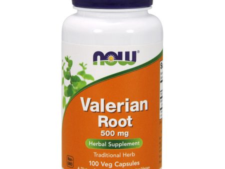 Valerian Root 500 mg, 100 Capsules, NOW Foods Online Sale