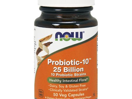 Probiotic-10 25 Billion, 50 Vcaps, NOW Foods Online Sale