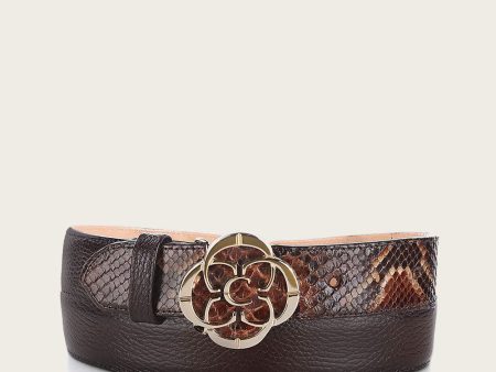 Brown elegant belt Cheap