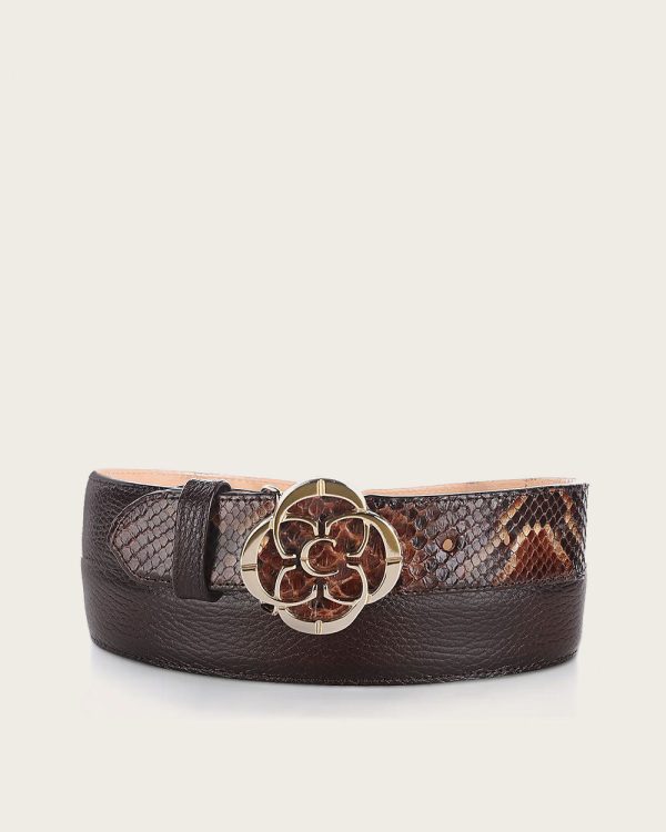 Brown elegant belt Cheap