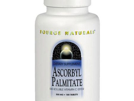 Ascorbyl Palmitate 500mg, Vitamin C Ester, 45 tabs from Source Naturals Sale