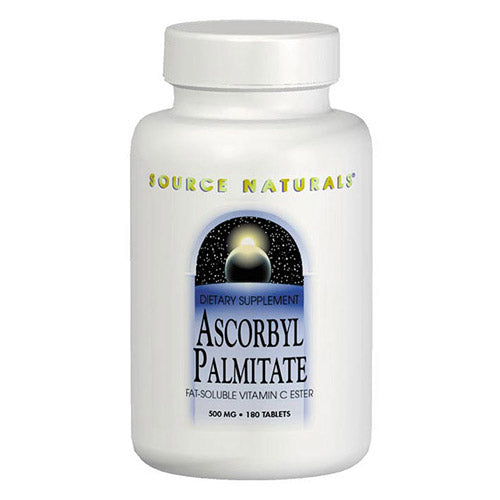 Ascorbyl Palmitate 500mg, Vitamin C Ester, 90 caps from Source Naturals Online