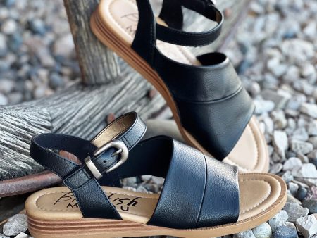 The Frisco Sandal in Black Hot on Sale