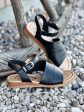 The Frisco Sandal in Black Hot on Sale