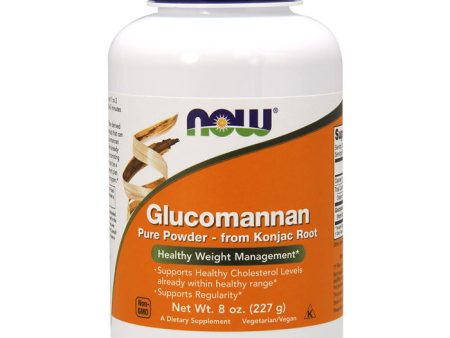 Glucomannan Powder Pure, Healthy Weight Management, 8 oz, NOW Foods Online Hot Sale