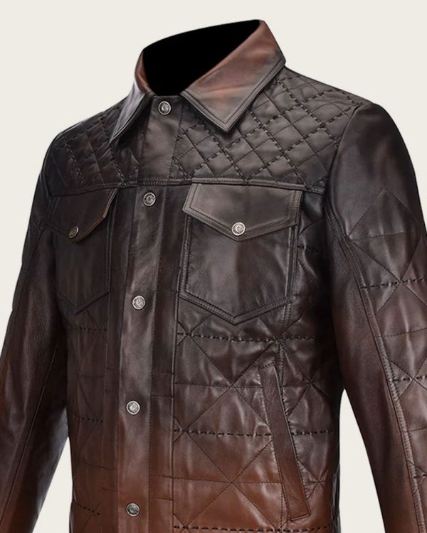 Faded Brown jacket For Discount