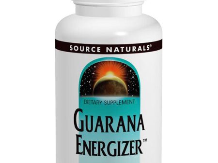 Guarana Energizer (Guarana Seed Extract) 900mg 100 tabs from Source Naturals Discount