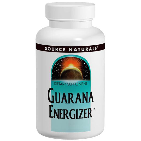 Guarana Energizer (Guarana Seed Extract) 900mg 100 tabs from Source Naturals Discount