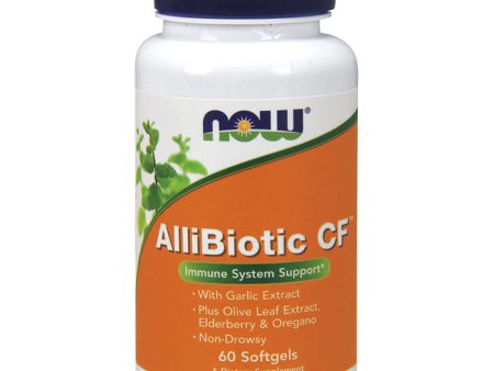 Allibiotic Non-Drowsy CF, 60 Softgels, NOW Foods Cheap