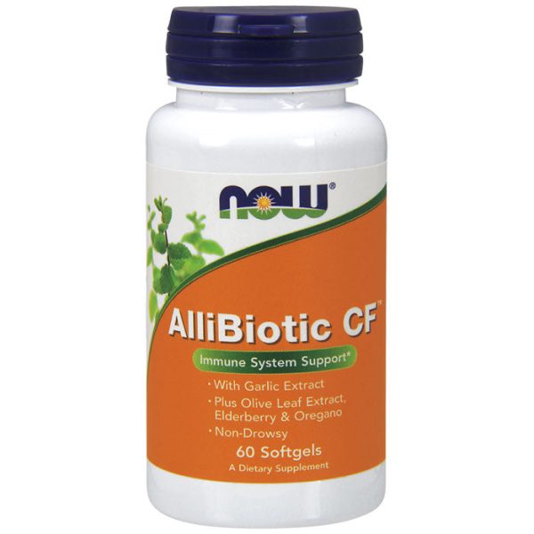 Allibiotic Non-Drowsy CF, 60 Softgels, NOW Foods Cheap