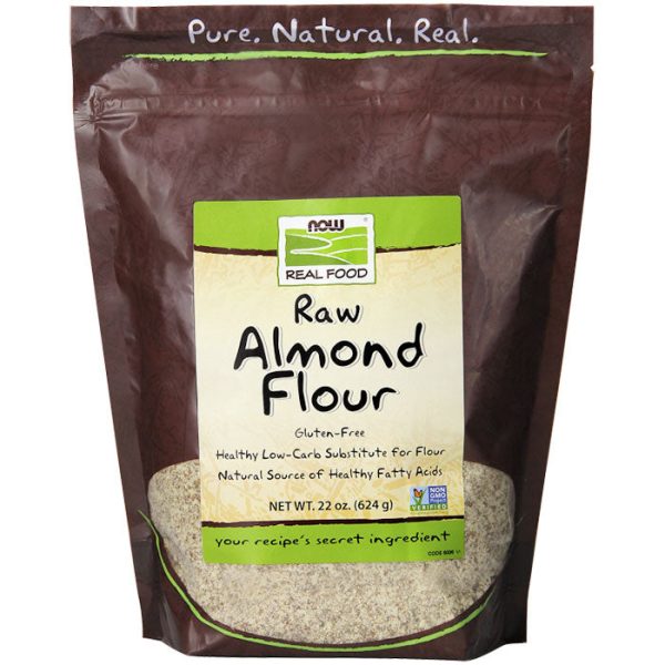 Raw Almond Flour, Non-GMO, 22 oz, NOW Foods Online