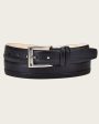 Black perforated deer Belt Discount