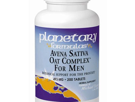 Avena Sativa Oat Complex for Men 200 tabs, Planetary Herbals on Sale