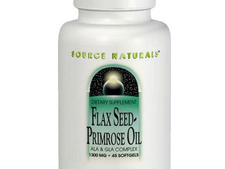 Flaxseed - Primrose Oil Complex 1300mg 180 softgels from Source Naturals Online now