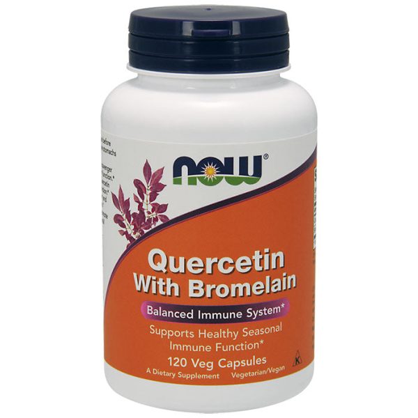 Quercetin with Bromelain, 120 Vegetarian Capsules, NOW Foods Cheap