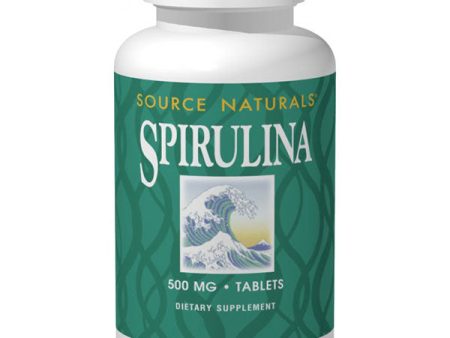 Spirulina 500mg 200 tabs from Source Naturals Online Hot Sale