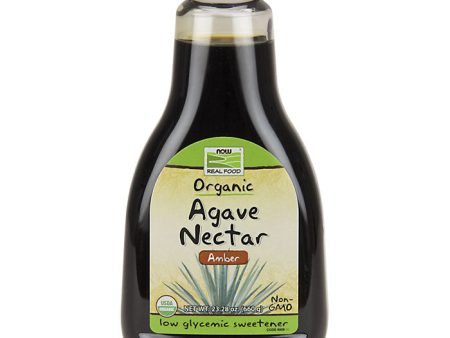 Agave Nectar - Amber, Organic, 23.28 oz, NOW Foods on Sale