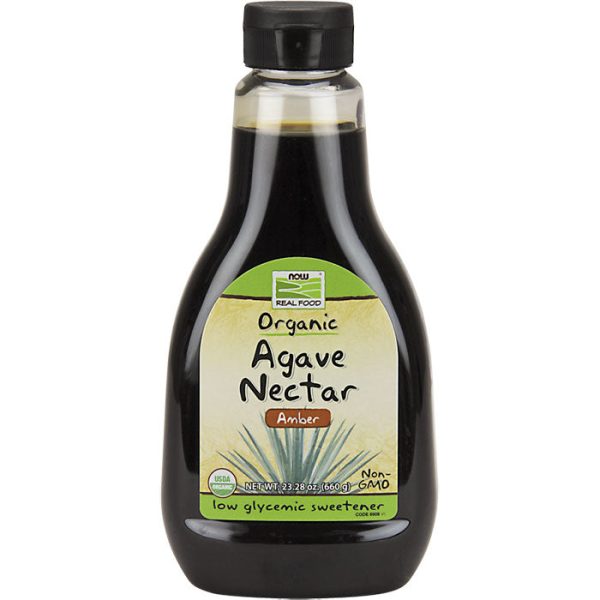 Agave Nectar - Amber, Organic, 23.28 oz, NOW Foods on Sale