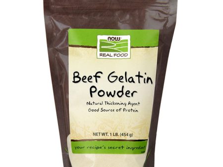 Beef Gelatin Powder 1 lb, NOW Foods For Cheap