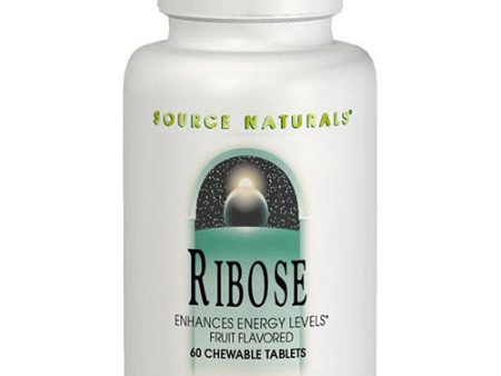 Ribose Chewable 1000mg ( D-Ribose ) 60 wafers from Source Naturals For Cheap