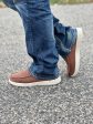 Mens Sherpa Lined Slip on Sneaker in Brown Online Sale