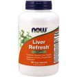 Liver Refresh, Value Size, 180 Veg Capsules, NOW Foods Hot on Sale